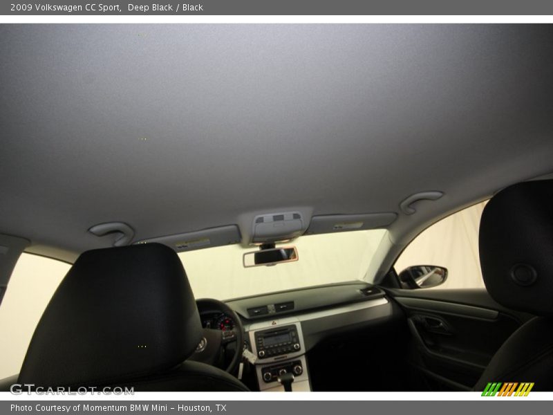 Deep Black / Black 2009 Volkswagen CC Sport