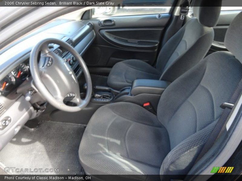 Front Seat of 2006 Sebring Sedan