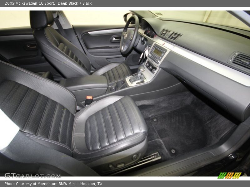 Deep Black / Black 2009 Volkswagen CC Sport