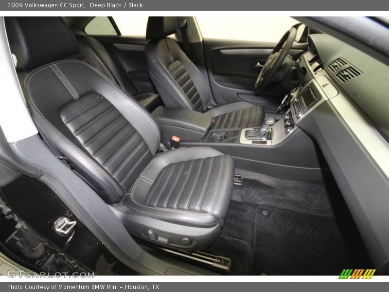 Deep Black / Black 2009 Volkswagen CC Sport