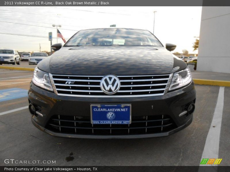 Black Oak Brown Metallic / Black 2013 Volkswagen CC R-Line