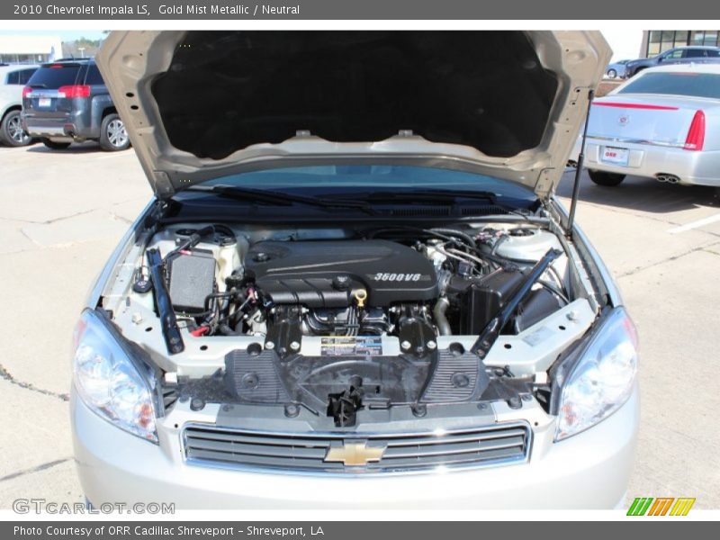 Gold Mist Metallic / Neutral 2010 Chevrolet Impala LS