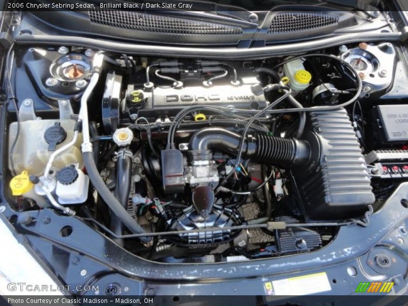  2006 Sebring Sedan Engine - 2.4 Liter DOHC 16-Valve 4 Cylinder
