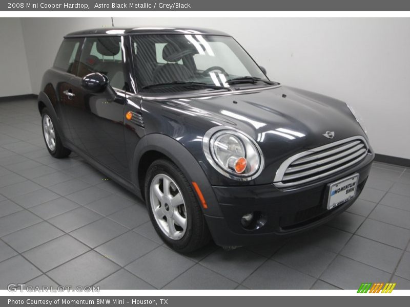 Astro Black Metallic / Grey/Black 2008 Mini Cooper Hardtop