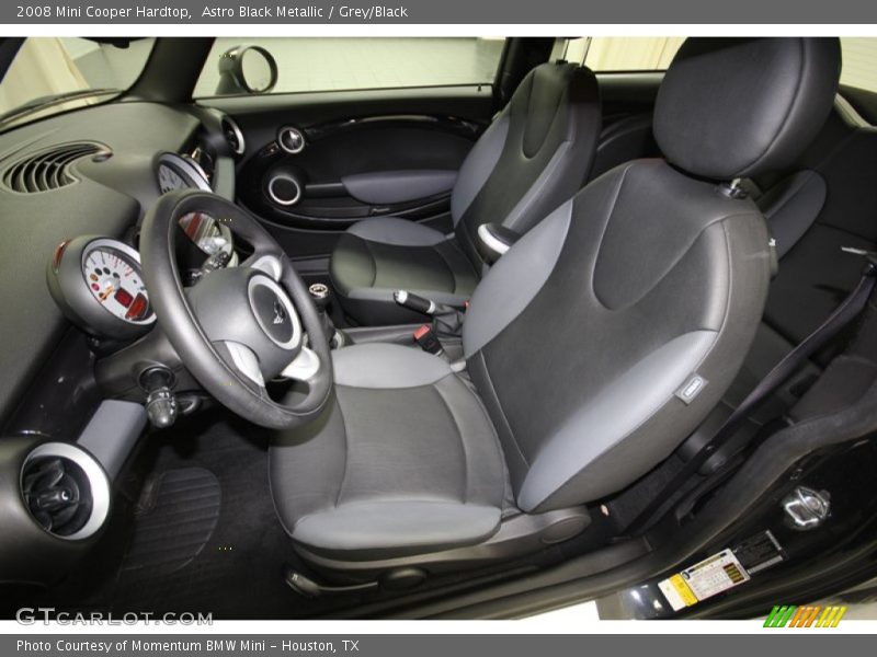 Astro Black Metallic / Grey/Black 2008 Mini Cooper Hardtop