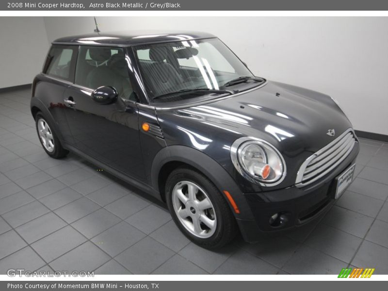 Astro Black Metallic / Grey/Black 2008 Mini Cooper Hardtop