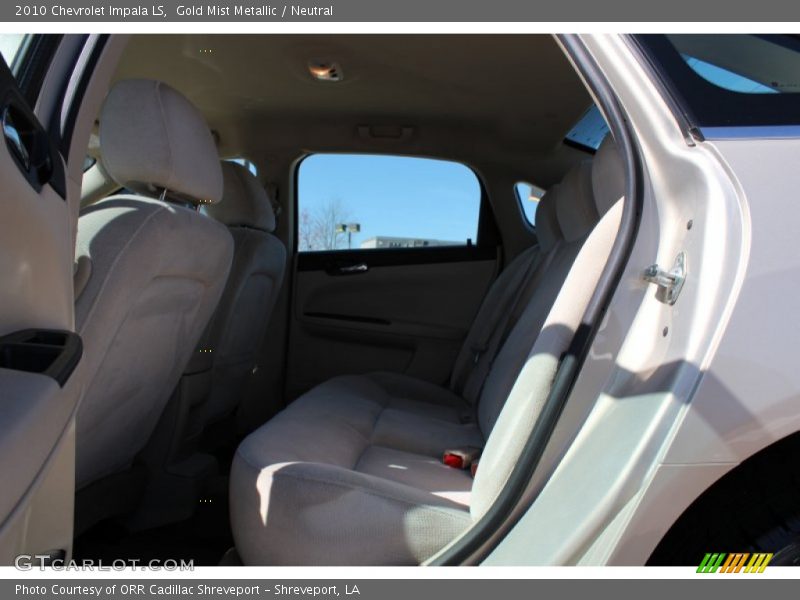 Gold Mist Metallic / Neutral 2010 Chevrolet Impala LS