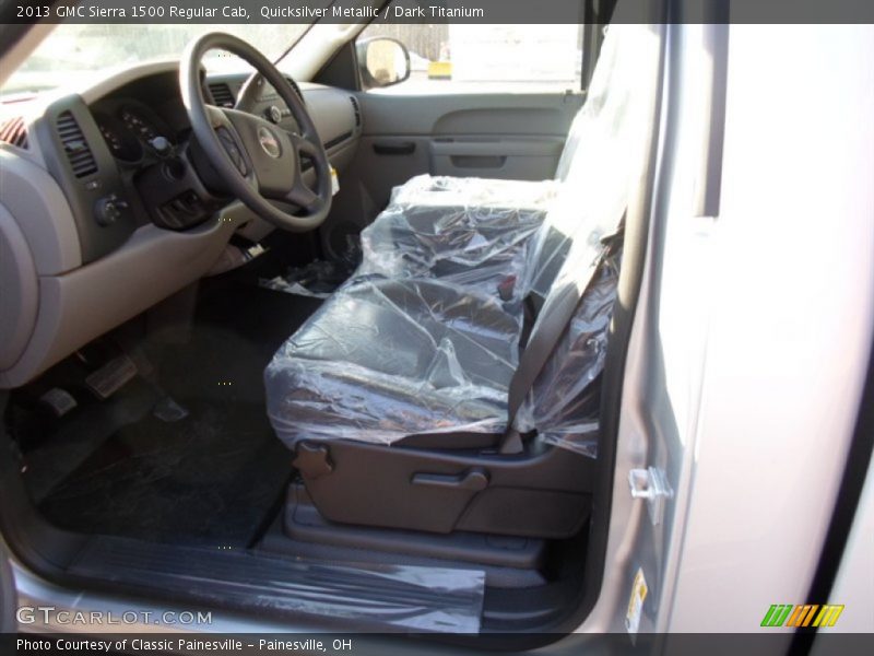 Quicksilver Metallic / Dark Titanium 2013 GMC Sierra 1500 Regular Cab