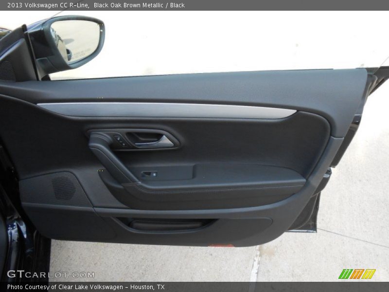 Black Oak Brown Metallic / Black 2013 Volkswagen CC R-Line