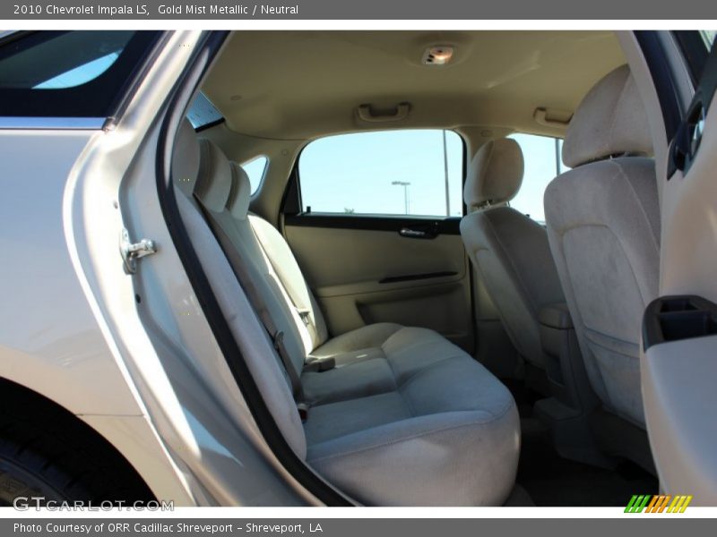 Gold Mist Metallic / Neutral 2010 Chevrolet Impala LS