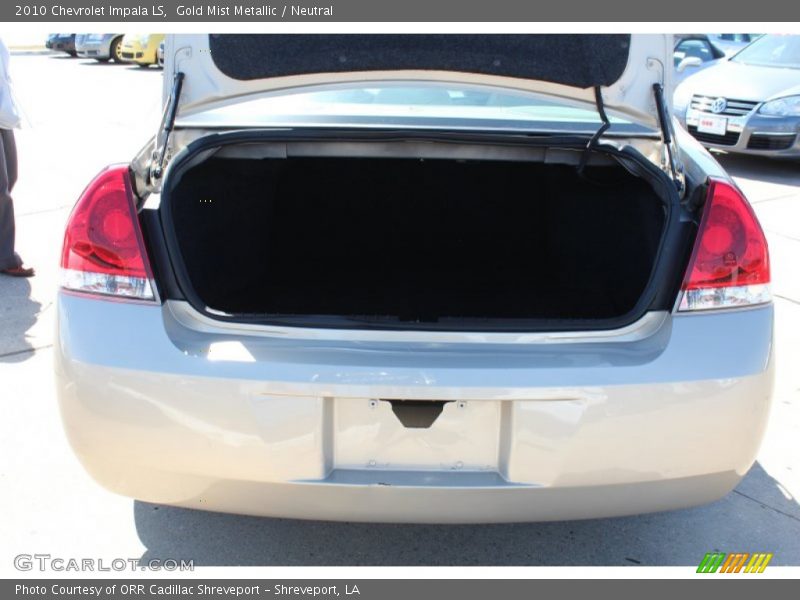 Gold Mist Metallic / Neutral 2010 Chevrolet Impala LS