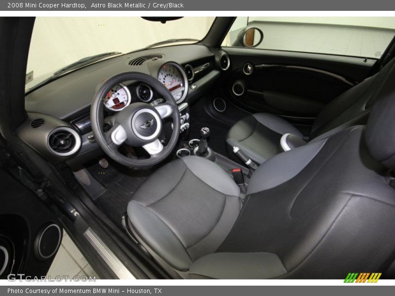 Astro Black Metallic / Grey/Black 2008 Mini Cooper Hardtop