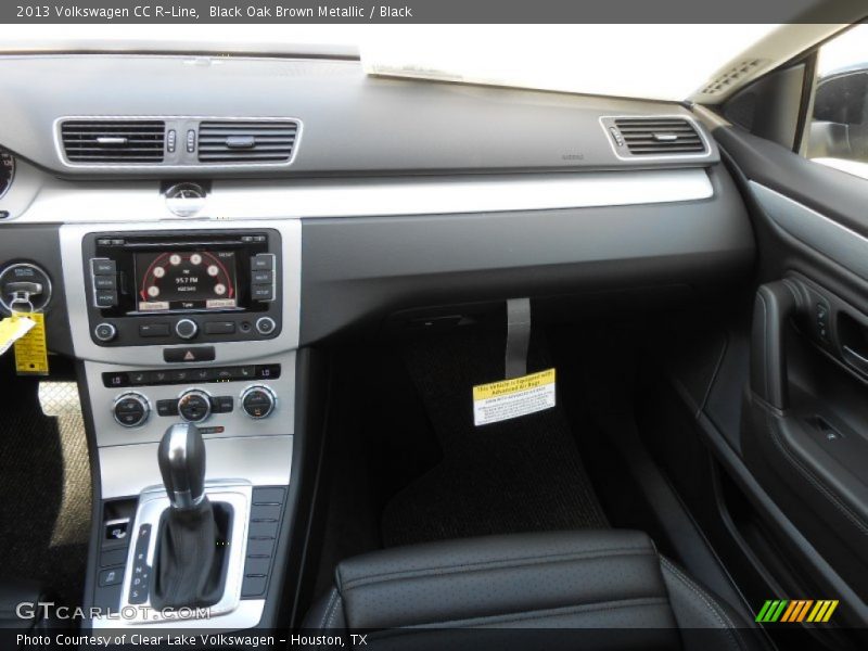 Black Oak Brown Metallic / Black 2013 Volkswagen CC R-Line