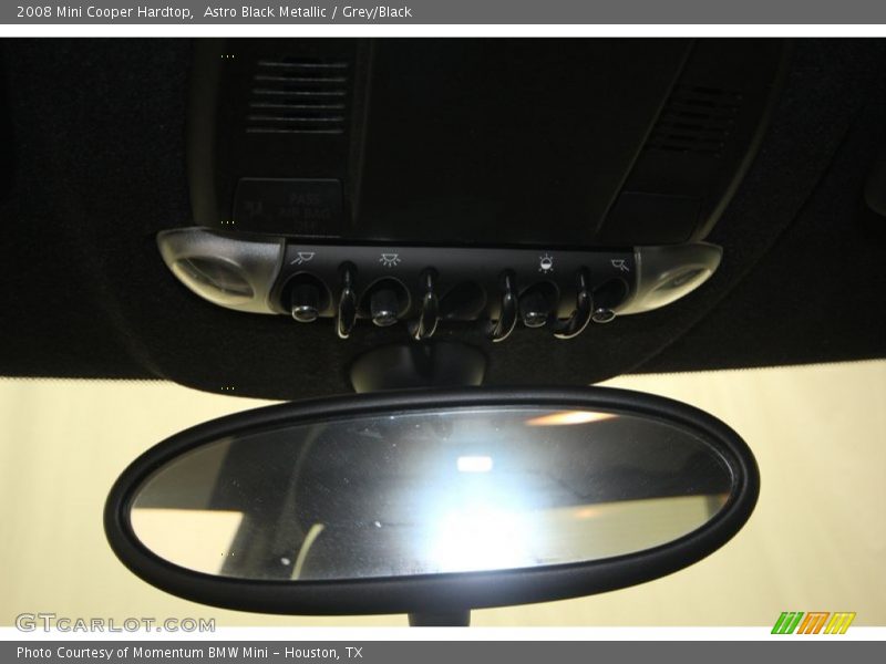Astro Black Metallic / Grey/Black 2008 Mini Cooper Hardtop