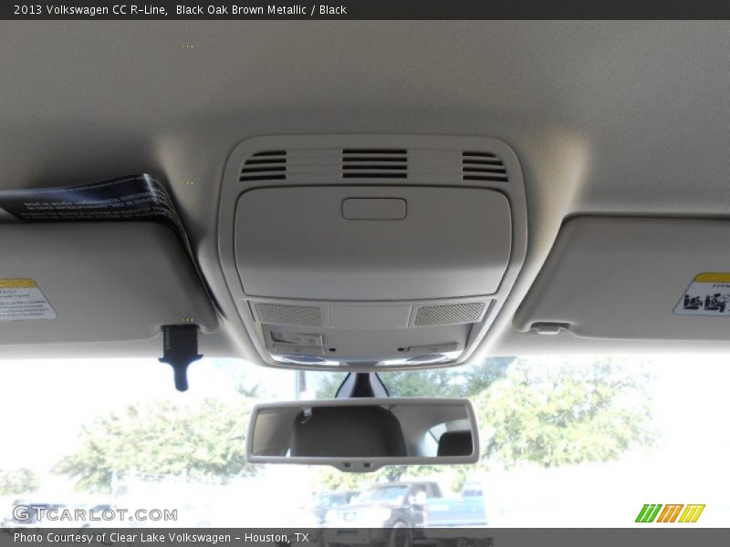 Black Oak Brown Metallic / Black 2013 Volkswagen CC R-Line