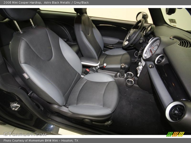 Astro Black Metallic / Grey/Black 2008 Mini Cooper Hardtop