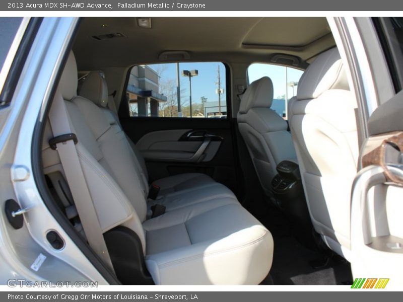 Palladium Metallic / Graystone 2013 Acura MDX SH-AWD Advance