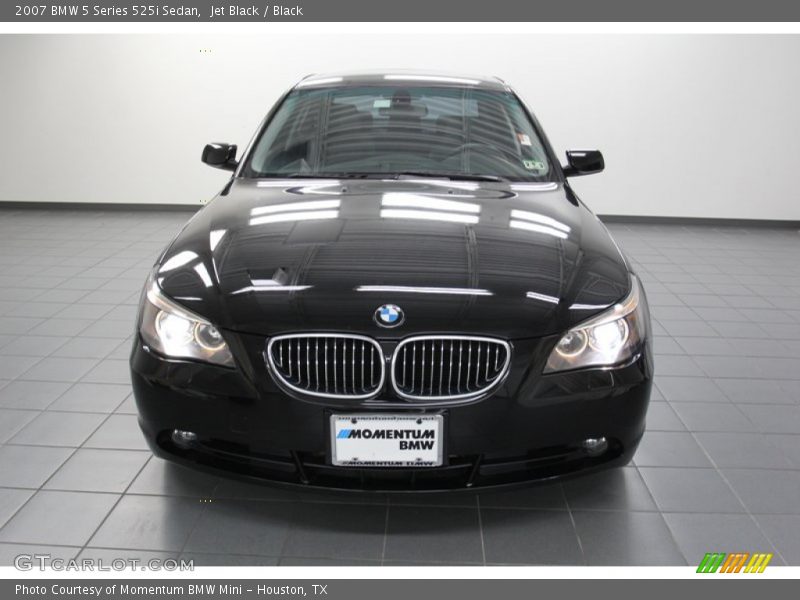 Jet Black / Black 2007 BMW 5 Series 525i Sedan