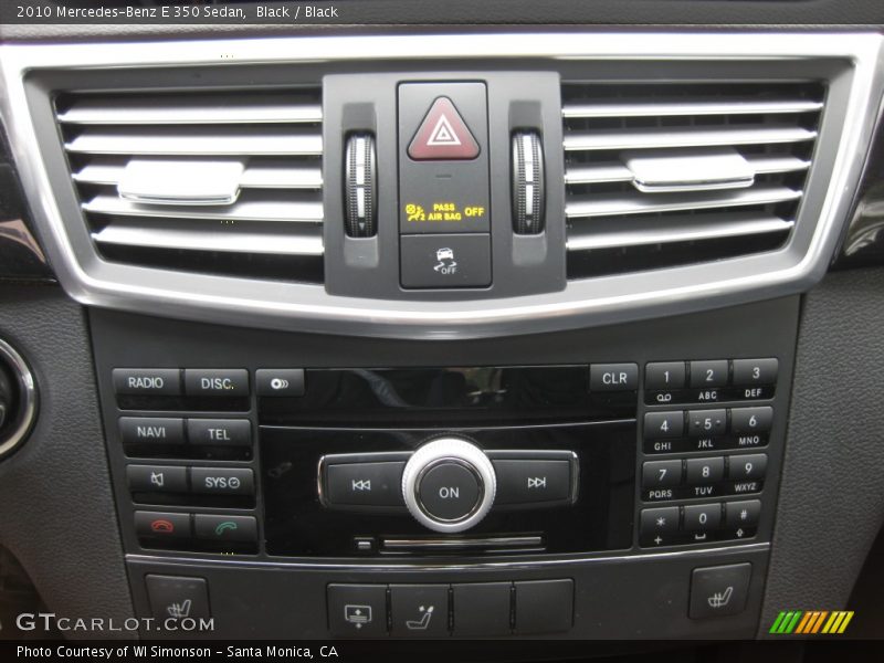 Black / Black 2010 Mercedes-Benz E 350 Sedan