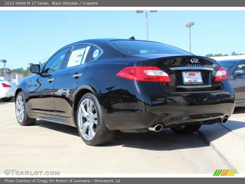 Black Obsidian / Graphite 2013 Infiniti M 37 Sedan