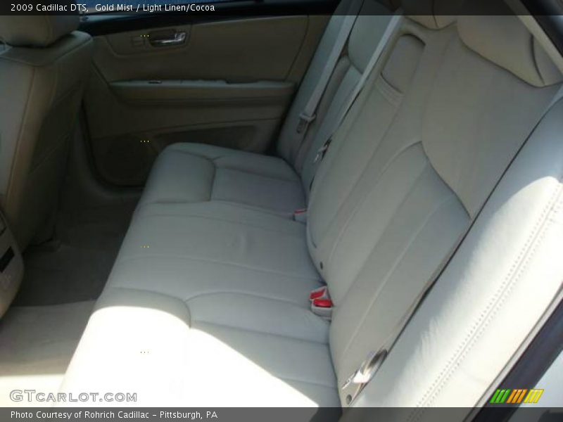Gold Mist / Light Linen/Cocoa 2009 Cadillac DTS