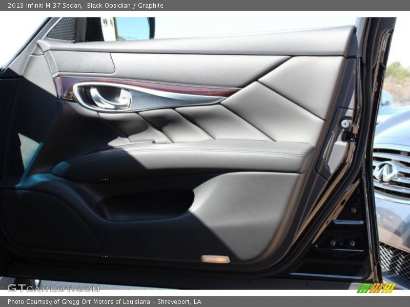 Black Obsidian / Graphite 2013 Infiniti M 37 Sedan