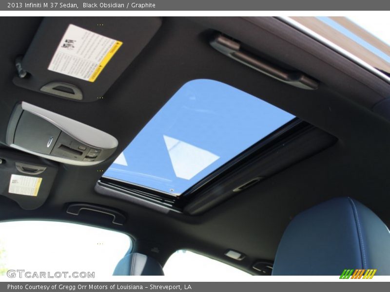 Black Obsidian / Graphite 2013 Infiniti M 37 Sedan