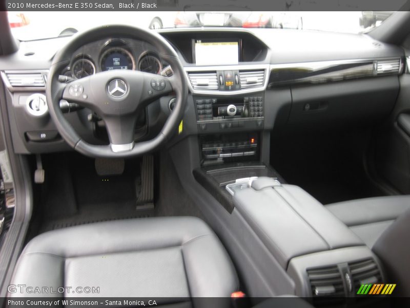 Black / Black 2010 Mercedes-Benz E 350 Sedan