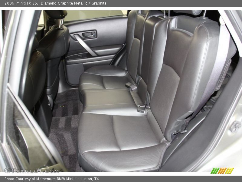 Rear Seat of 2006 FX 35