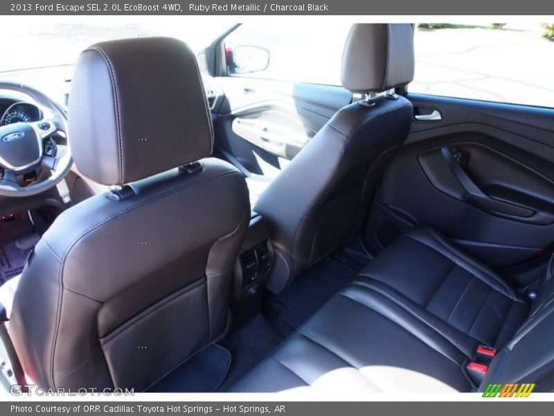 Ruby Red Metallic / Charcoal Black 2013 Ford Escape SEL 2.0L EcoBoost 4WD