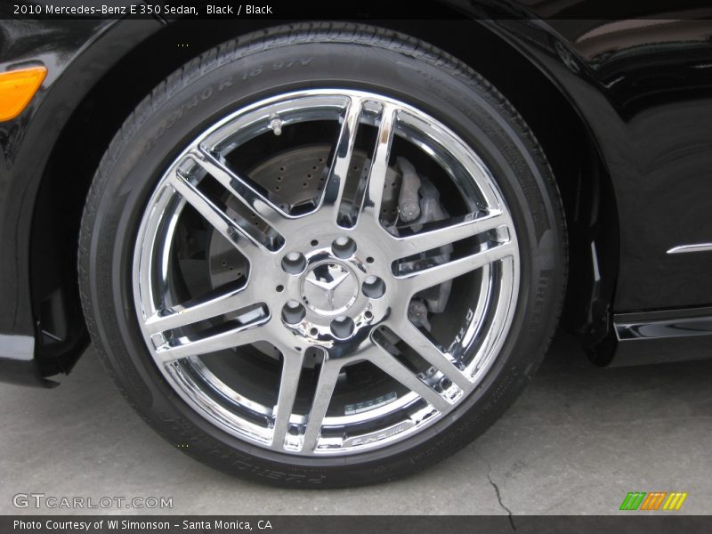 Black / Black 2010 Mercedes-Benz E 350 Sedan