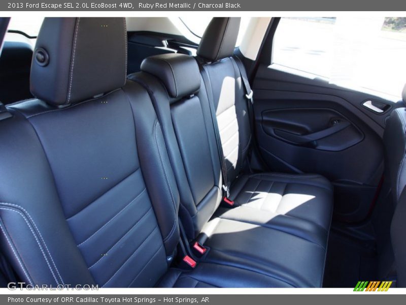 Ruby Red Metallic / Charcoal Black 2013 Ford Escape SEL 2.0L EcoBoost 4WD