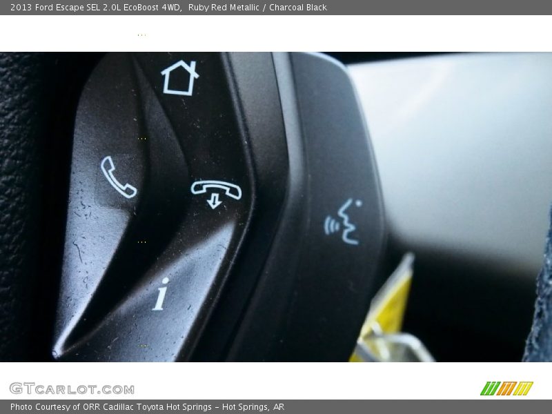 Controls of 2013 Escape SEL 2.0L EcoBoost 4WD