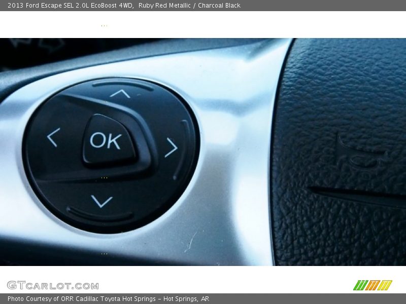 Controls of 2013 Escape SEL 2.0L EcoBoost 4WD