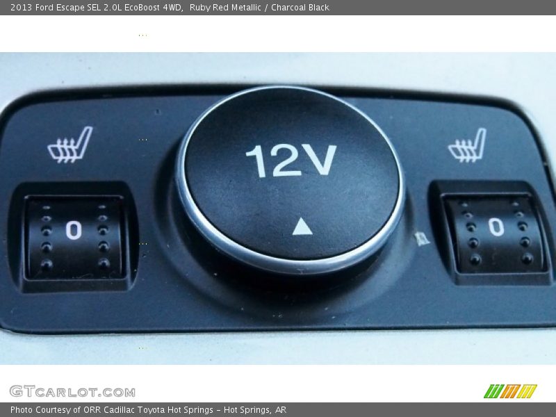 Controls of 2013 Escape SEL 2.0L EcoBoost 4WD