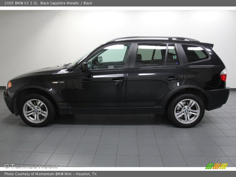  2005 X3 3.0i Black Sapphire Metallic