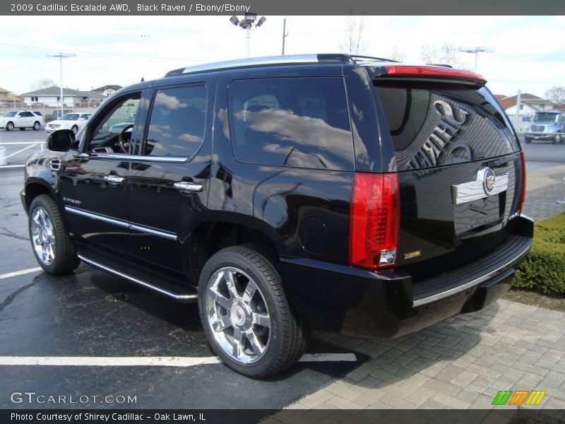 Black Raven / Ebony/Ebony 2009 Cadillac Escalade AWD