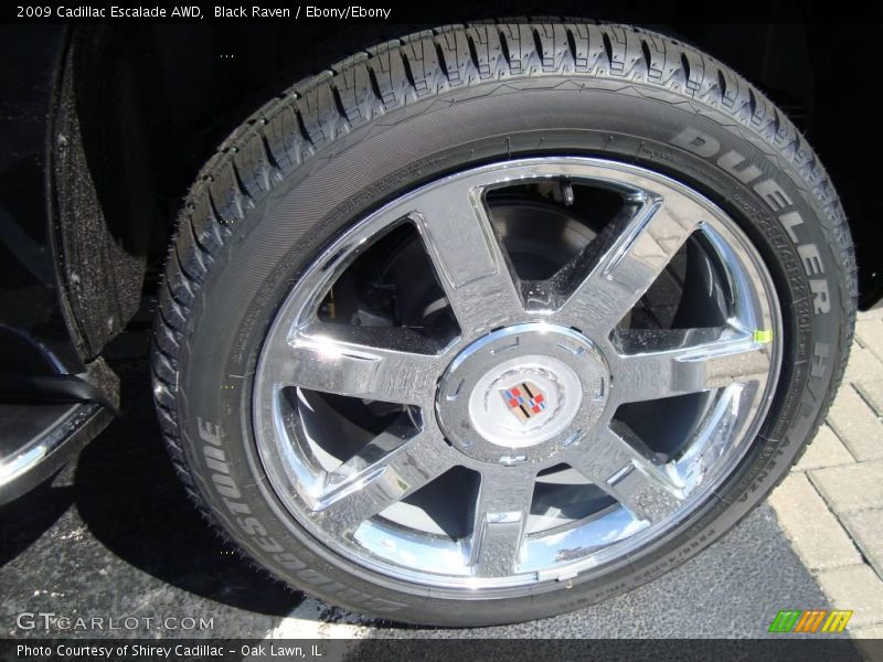 Black Raven / Ebony/Ebony 2009 Cadillac Escalade AWD