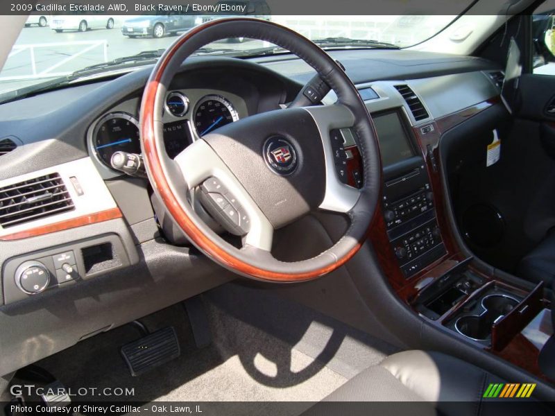 Black Raven / Ebony/Ebony 2009 Cadillac Escalade AWD
