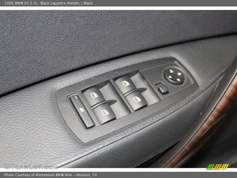 Black Sapphire Metallic / Black 2005 BMW X3 3.0i