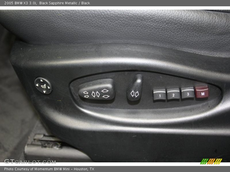 Black Sapphire Metallic / Black 2005 BMW X3 3.0i
