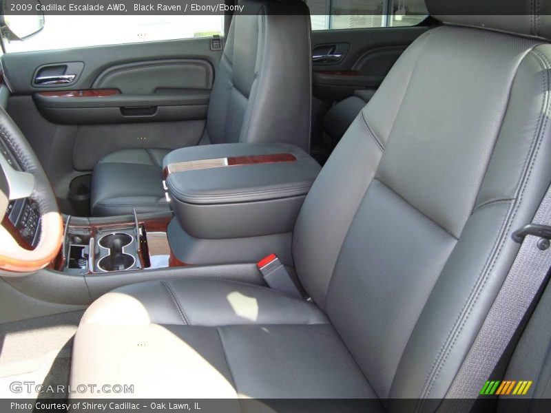 Black Raven / Ebony/Ebony 2009 Cadillac Escalade AWD
