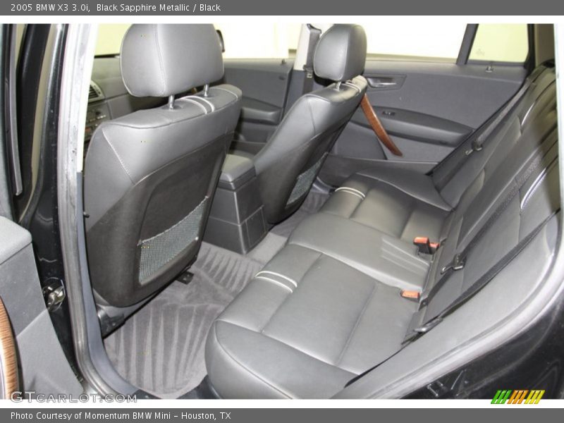 Black Sapphire Metallic / Black 2005 BMW X3 3.0i