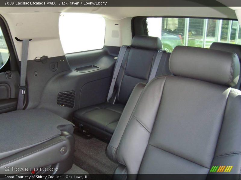 Black Raven / Ebony/Ebony 2009 Cadillac Escalade AWD