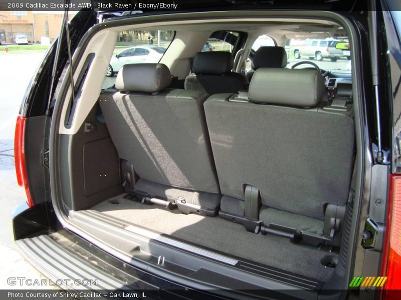 Black Raven / Ebony/Ebony 2009 Cadillac Escalade AWD