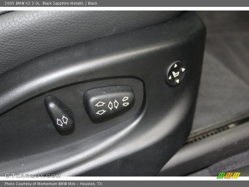 Black Sapphire Metallic / Black 2005 BMW X3 3.0i