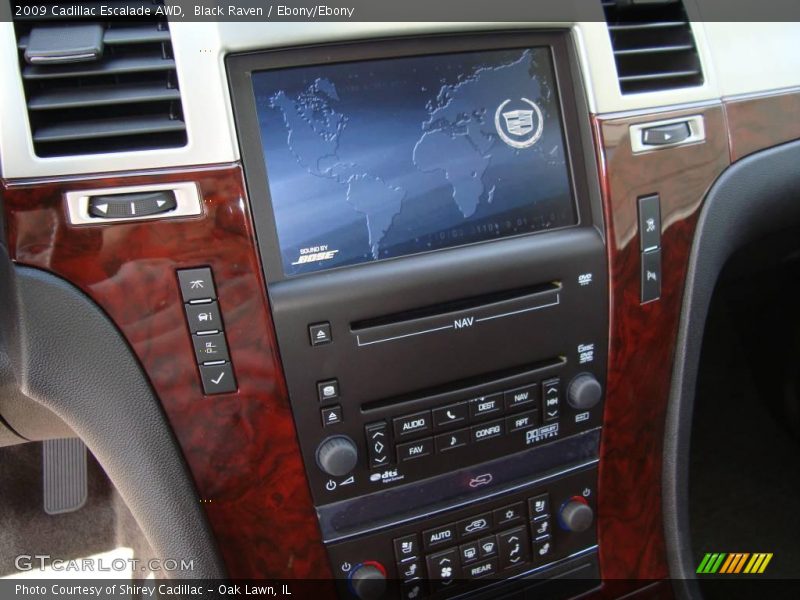 Black Raven / Ebony/Ebony 2009 Cadillac Escalade AWD