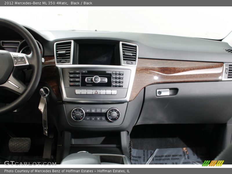 Black / Black 2012 Mercedes-Benz ML 350 4Matic