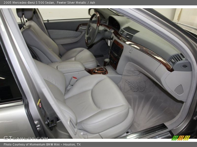  2005 S 500 Sedan Ash Interior