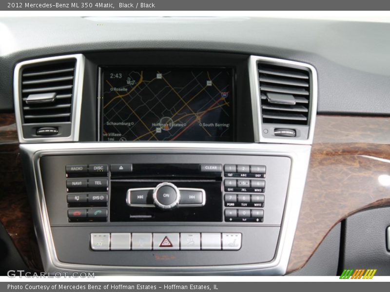 Black / Black 2012 Mercedes-Benz ML 350 4Matic